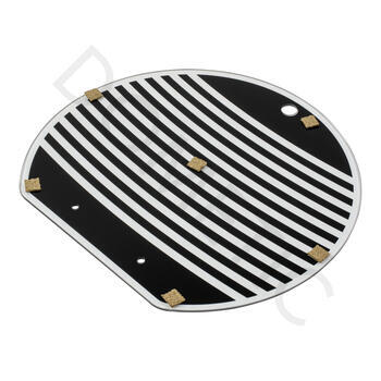 kit porte vitrée noir pour evier VA7306 Dométic