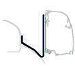 Adaptateur Omnistor 5200 : Mercedes Sprinter Elan pour toit relevable Thule