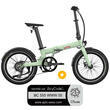 Pack Vélo à assistance électrique pliant OG20 : Coloris vert sauje + Marquage Bicycode