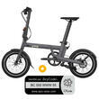 Pack Vélo à assistance électrique pliant PRO16 : Coloris bleu minéral satin + Marquage Bicycode