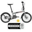 Pack Vélo musculaire PRO20 NE : Coloris gris satin + Marquage Bicycode 