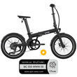 Pack Vélo à assistance électrique pliant OG20 : Coloris noir mat + Marquage Bicycode