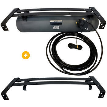 Pack BOREL sous-châssis H25h + Kit support chassis Ducato roue de secours