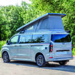 Toit relevable pour véhicule Ford Custom V710 VW T7 (hors Multivan après 2024) : sca 327 de dimension L2 H1 avec ouverture Arrière SCA