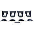 Kit adaptateur Activa+ pour barres de toit rails intégrés longitudinaux : Kit 06+