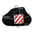 Bâche pour porte-vélos sur paroi arrière : Pour 4 vélos - Coloris noir Optima