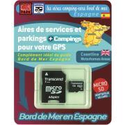 Carte SD pour GPS Garmin : Bord de Mer Espagne