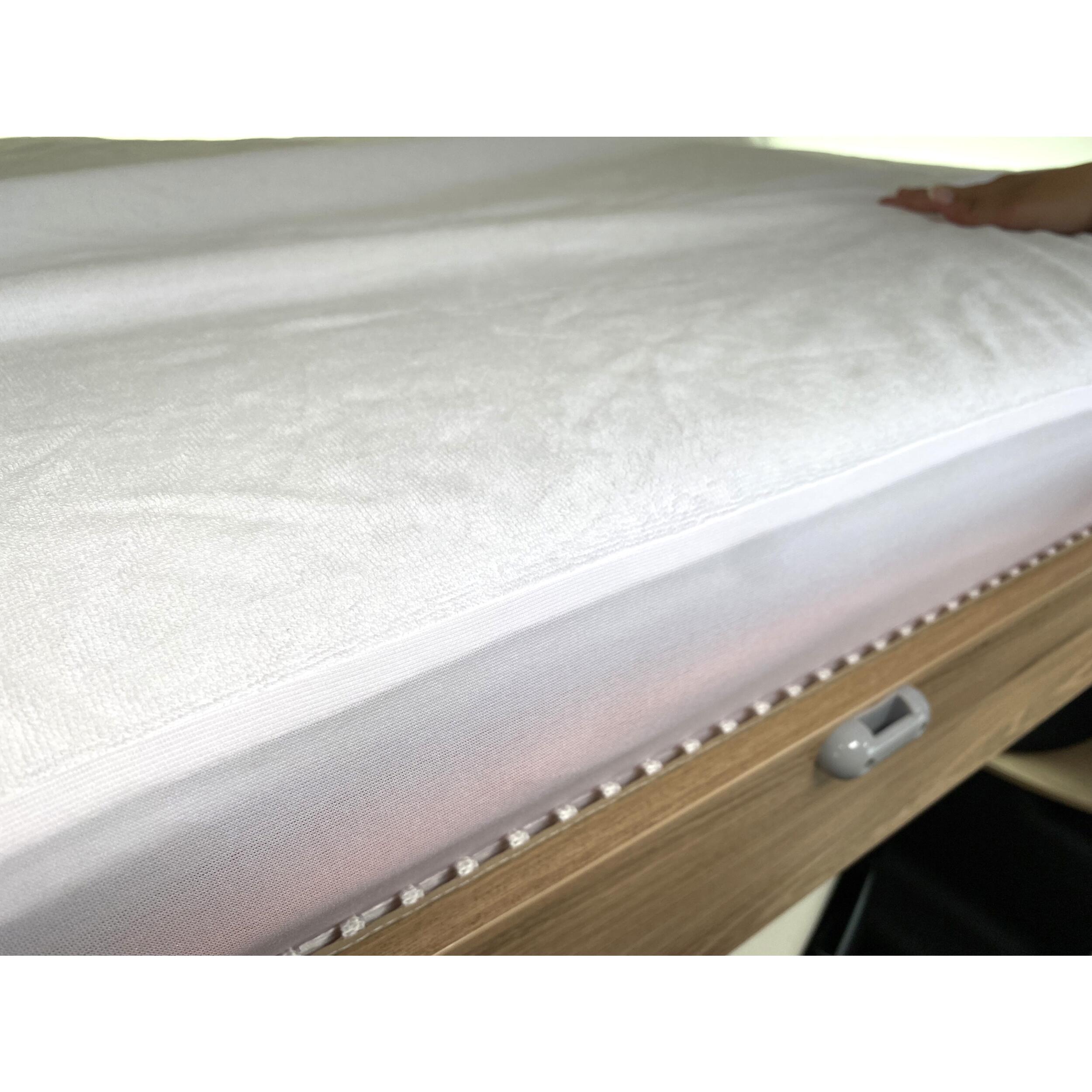 Protége-matelas imperméable : 150 x 200 cm lit central