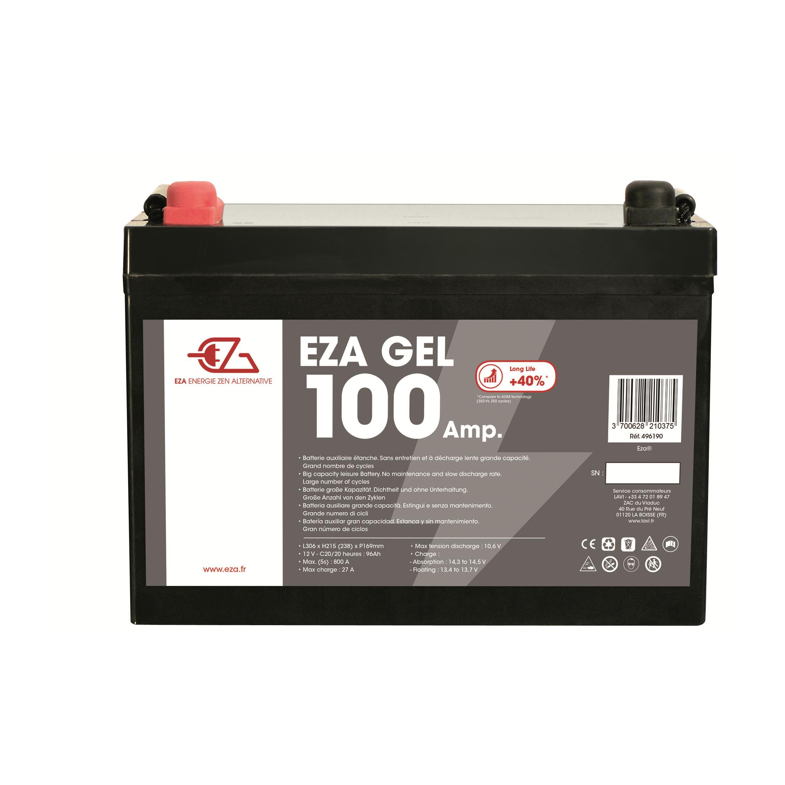 Batterie auxiliaire Gel