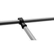 Bike holders avec fermeture AcuTight : Bike Holder 2 avec un verrou AcuTight Knob gris anodisé