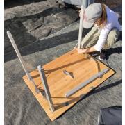 Table bambou valise : 4 personnes