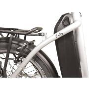 Vélo à assistance électrique pliant Folky : Gris 16Ah