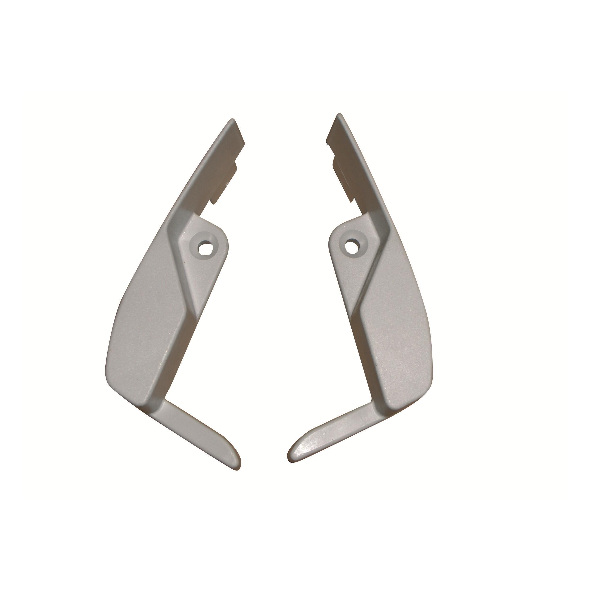 Embouts barre de charge : Embout barre de charge blanc G+D