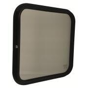 Baie réversible fixe : 750 x 475 noire