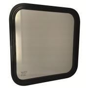 Baie réversible fixe : 750 x 475 noire