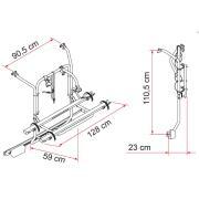 Porte-vélos Carry Bike pour mini-van : Mercedes Viano