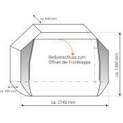 Housse pour porte-vélos Zwoo : pour 2 Vélos à assistance électriques - VAE