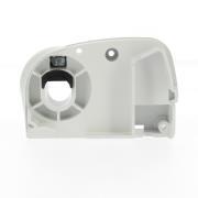 Embout d'extrémité droit couleur blanche