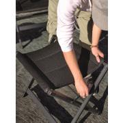 Repose-jambes Major Gris foncé