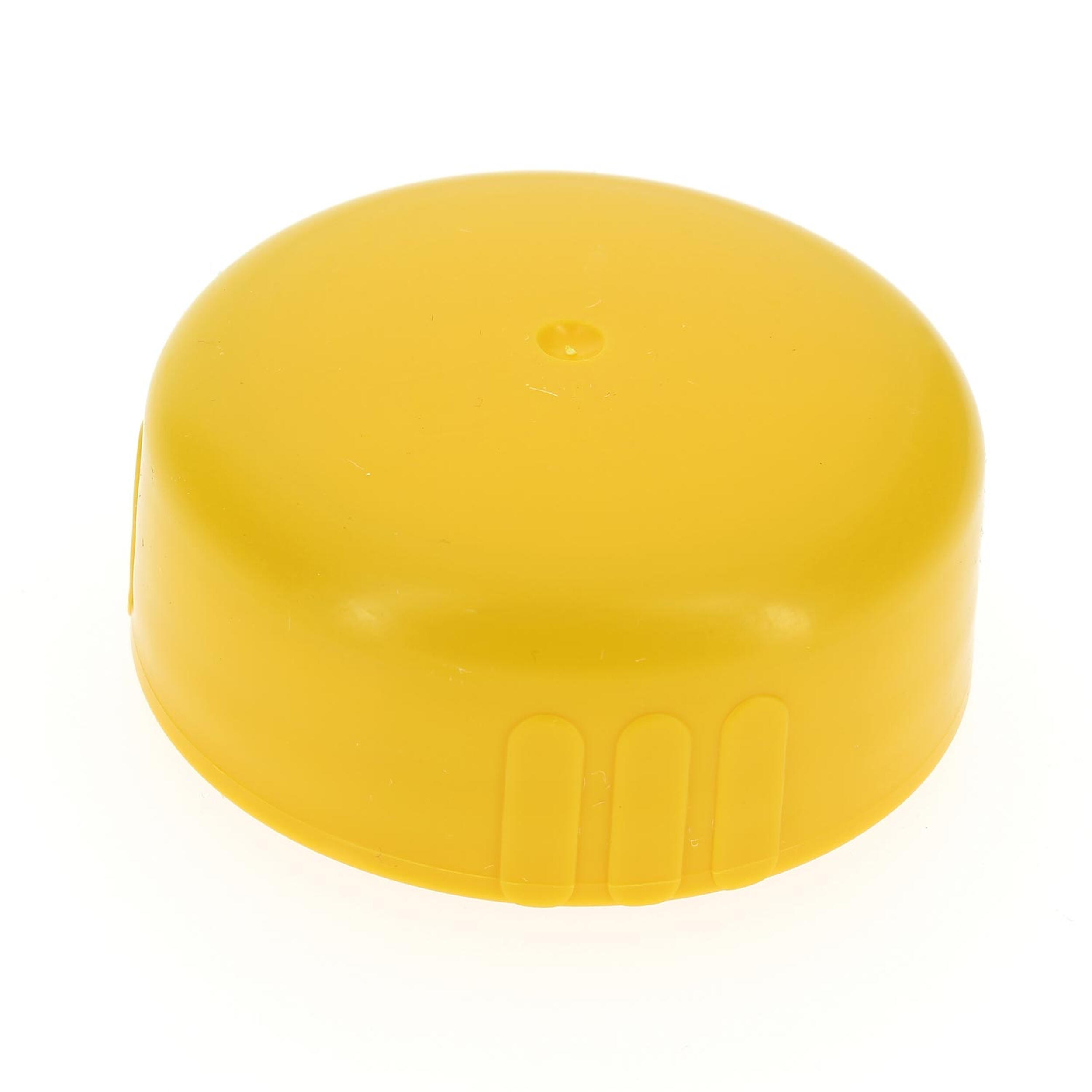 Bouchon à visser, joint inclus couleur jaune