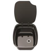 Evier couvercle Argent Bowl : Version Noir