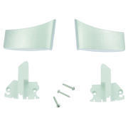 Embouts barre de charge droit et gauche pour stores 5003 : Embout barre de charge Alu G+D