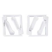 Lot de 4 pinces à nappe