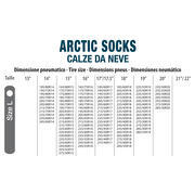 Chaussettes à neige textile Arctic