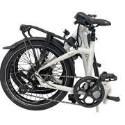 Vélo pliant à assistance électrique Jazzy : Blanc 14Ah
