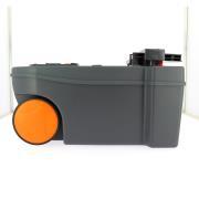 Réservoir d'eaux usées couleur grise pour aération extérieure