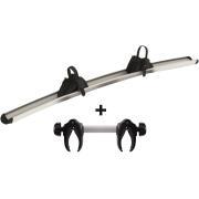 kit d'extension 3ᵉ ou 4ᵉ vélo pour porte-vélos : Excellent / Elite G2 4th Rail Kit anodised gray