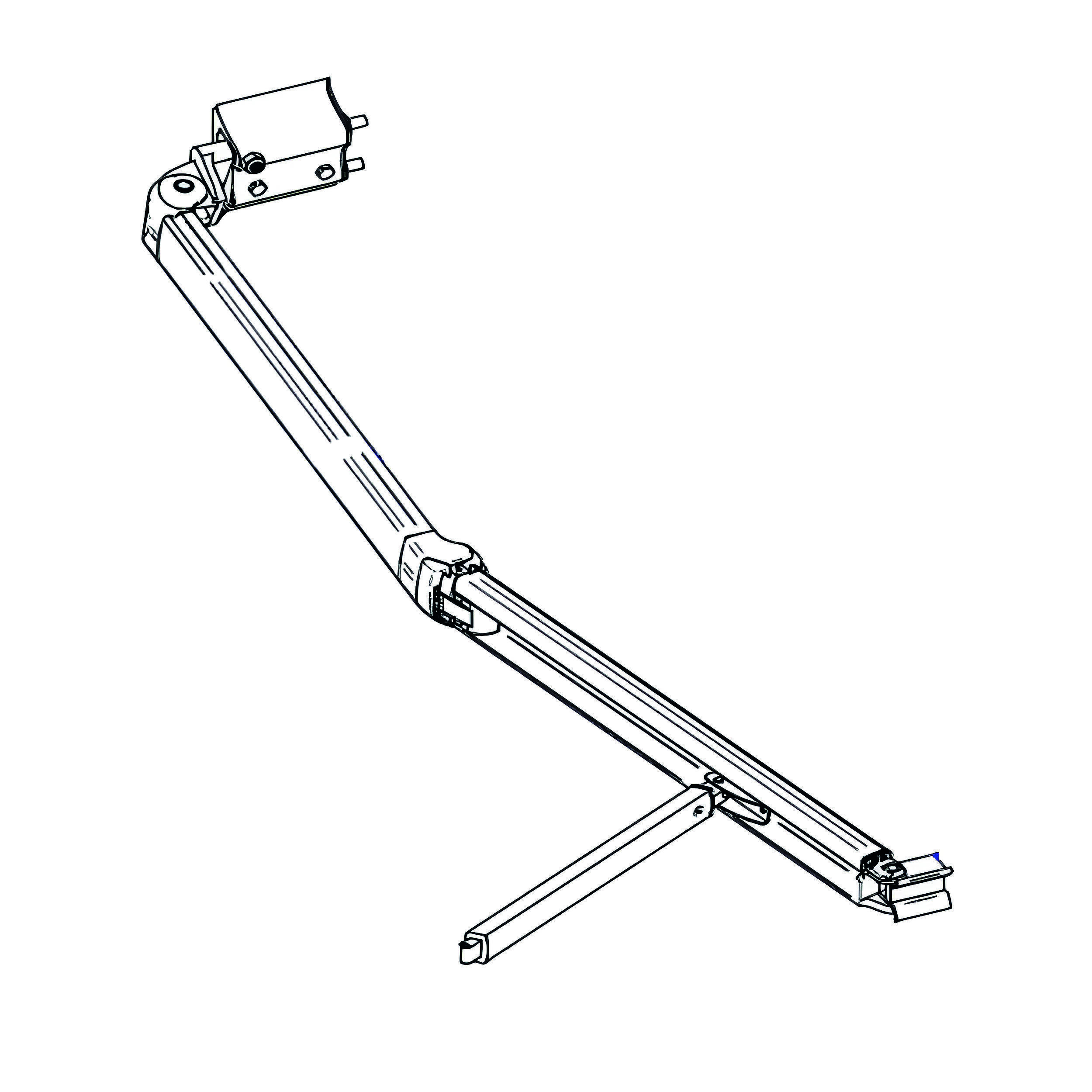 Bras de store droit pour store de 350 cm