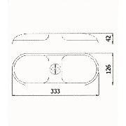 Plafonnier à Leds double