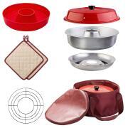 Pack  1 : Four + Sac + 2 Maniques + Grille + Moule en silicone