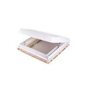 Lanterneau à manivelle Vent : blanc translucide