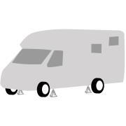 Chandelles de stabilisation en fonte d'aluminium