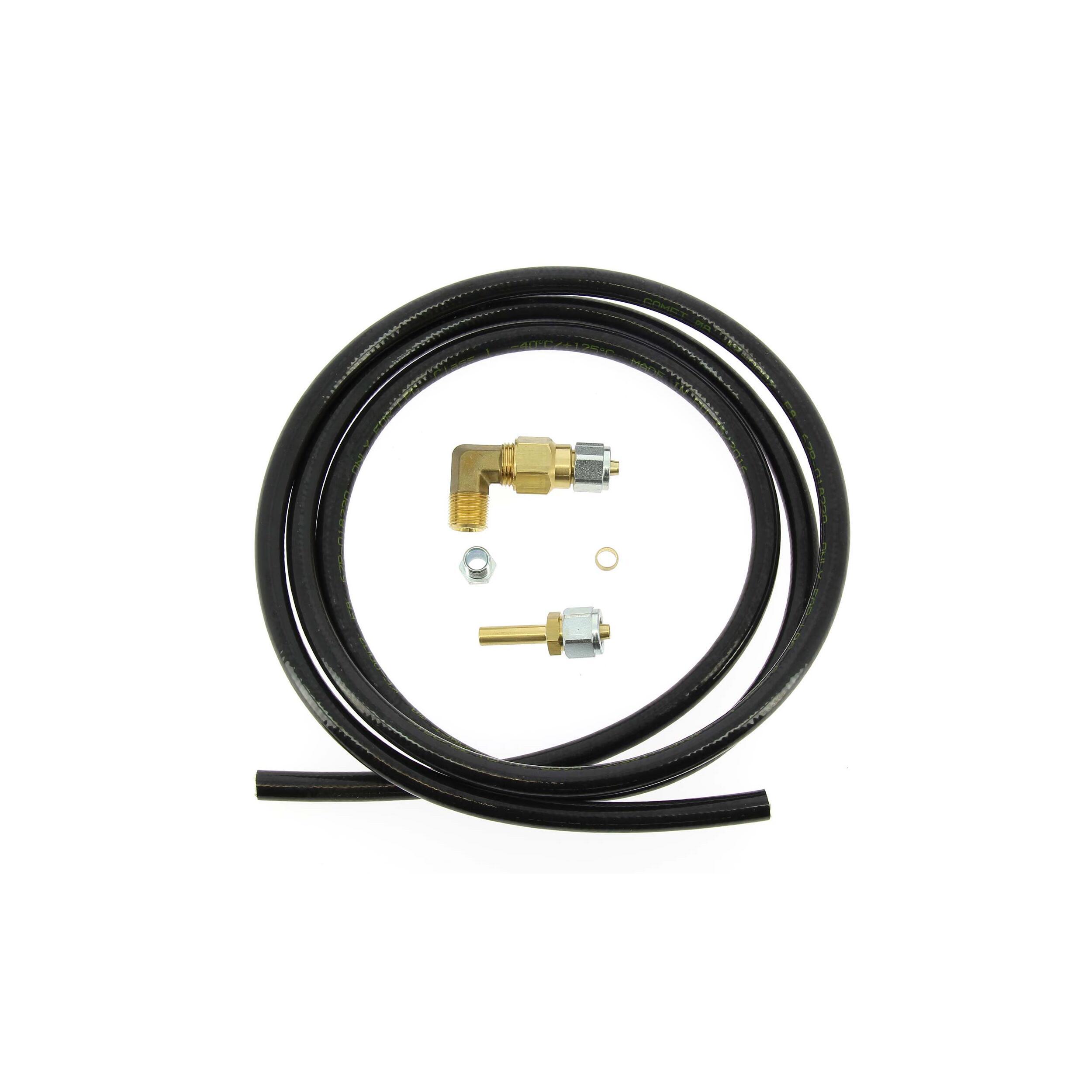 Tuyau + raccords pour réservoir