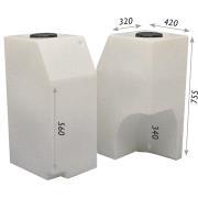 Réservoir eaux propres 80 litres Trafic avant 2001