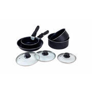 Set de casseroles et poêles empilables