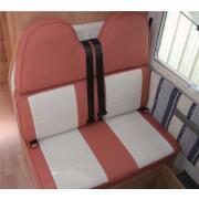 Housses sur-mesure fourgon : Avant 2 places + 1 banquette Mixte