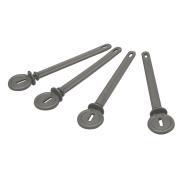 Plaquette permanente de stabilisation de vérins