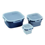 Boîtes alimentaires repliables pack de 3