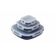 Boîtes alimentaires repliables pack de 3