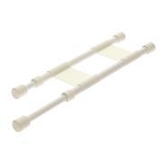 Barres de maintien : Modèle double étirable de 25 à 43 cm