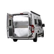 Rideau thermique portes arrières PREMIO : 1 panneau sans fenêtre Ducato - Gris clair