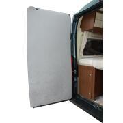 Rideau thermique portes arrières PREMIO : 1 panneau sans fenêtre Ducato - Gris clair