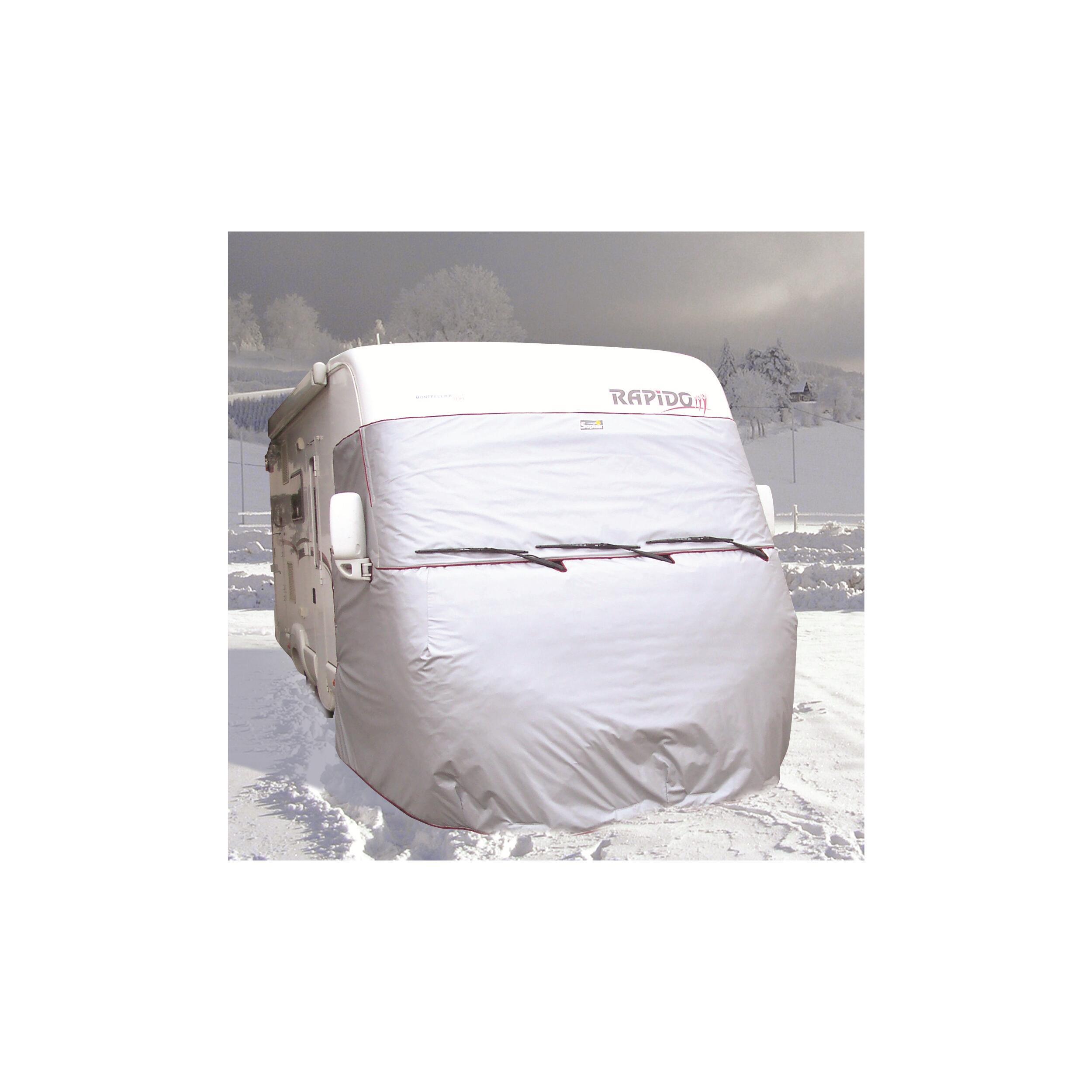 Protection extérieure isotherme ISOPLAIR capot moteur pour camping-cars Profilés et Capucines : Transit>2014