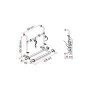 Porte-vélos Carry Bike pour camping car : Pro Autotrail