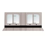 Ensemble Panorama : store 5200 long. 5,00 m XL