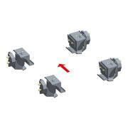 Pack AIR+ pour châssis Alko Double essieu : X250 sous longeron, voie standard